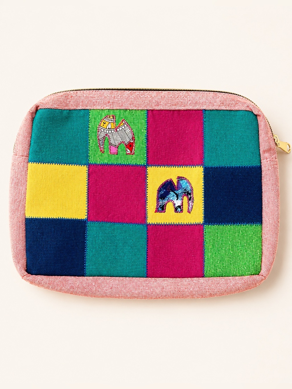 Sri Lanka Elephant Cosmetic Bag, LuvSL by Odel